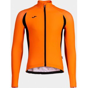 Fietsen sweatshirt/jas joma crono volledige zip fluor oranje oranje m m