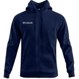 Givova 500 Sweatshirt Met Rits Blauw Man