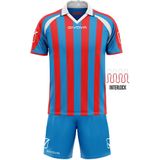 Givova - Supporter MC Set - Zwart/Rood - Kinderkledingset