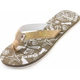 Women's flip flops Mares Cruise Flat Gold 36