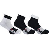 Fila socks 3-pack kwart witte navy 43-46