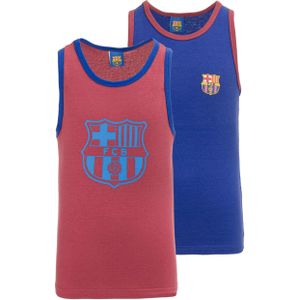 FC Barcelona Kinderonderhemd Set 2 Stuks 98-104 Katoen