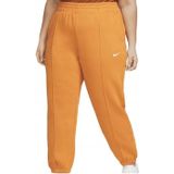 Nike - Trainingsbroek - Oranje - Fleece - Plus Size