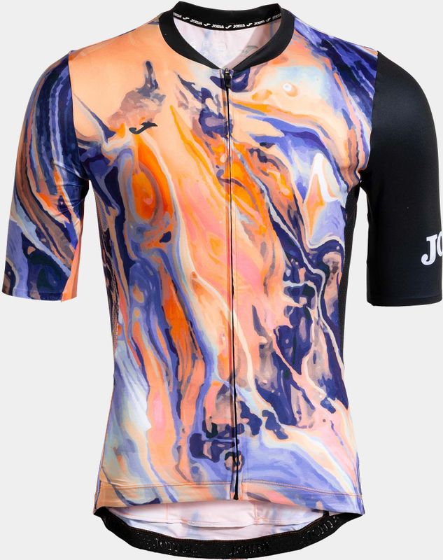 Fietsjersey Joma Crono fietsen paarse zwarte fia l