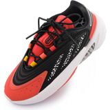 Adidas ozellia damessneakers zwart-wit-oranje 39 1/3