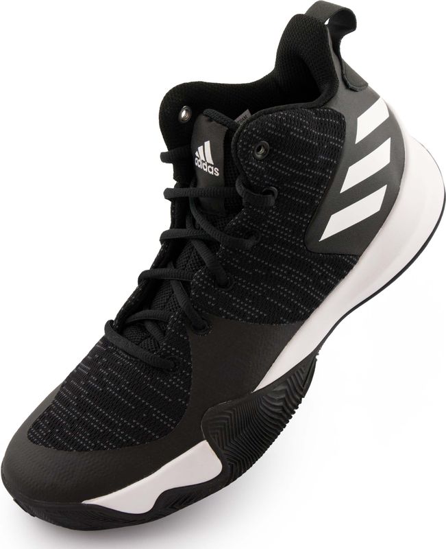 Adidas men explosive flash black-carbon-white, 42