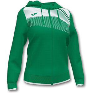 Sporttrui Joma Supernova Hoodie Jas Groen-Wit Groen XS