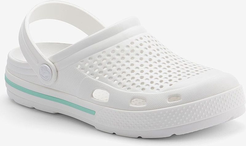 Damesklompen coqui lindo wit/wit lt. mint 42