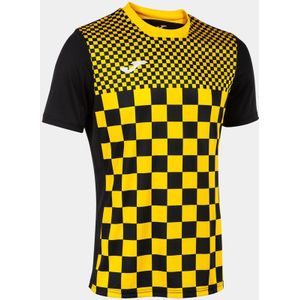 Joma - Vlag III - Sportjersey - Zwart-Geel - 3XL