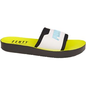 Puma - Fenty x Puma - Slippers - Wit en Neon Groen