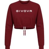 Givova - Crop Top - Dames - Lange Mouwen - 100% Katoen