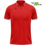 Polo shirt givova red-navy blue