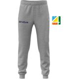 Givova - King Logo Small - Trainingsbroek - Rib aan de Onderkant - Ongeborsteld Fleece