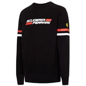 Ferrari sf fw mens crew sweat black