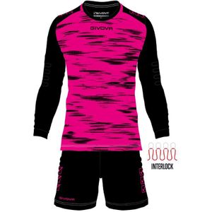 Givova - Defense - Doelman Set - Vergrendelde Keeperset - Vergrendelde Korte Broek - 100% Polyester