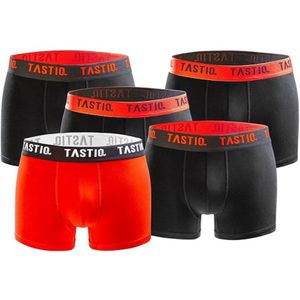 Boxers tastic black red mix 5-pack giftbox, l