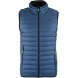 Herenvest athl. dept. henry - midnight blue, m - sportief & comfortabel