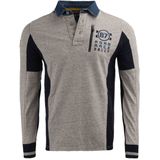 Heren T-shirt - Rugbyshirt - Heavy Jersey - Colorblocking