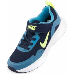 Children's shoes nike jr wearallday navy/blue/white, 27.5