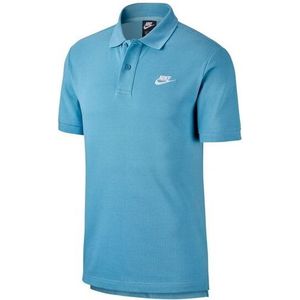 Nike - Pique Polo - Herenpolo - Blauw