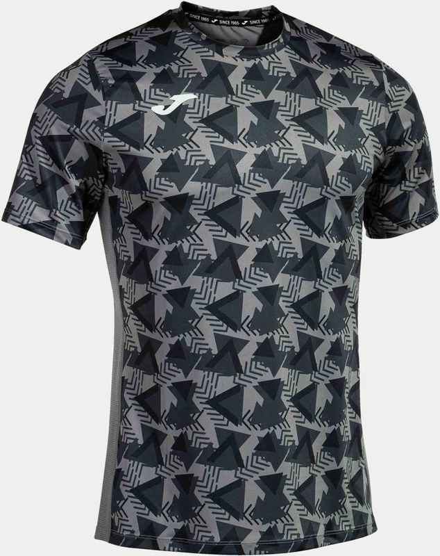 Joma - R-Trail - Hardloopshirt - Grijs - Korte Mouwen