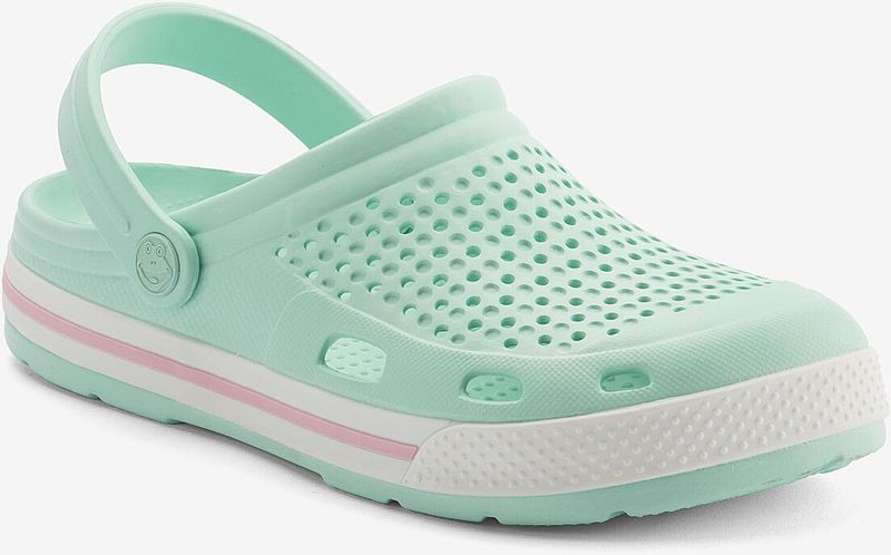 Damesklompen coqui lindo lt. mint/wit 41