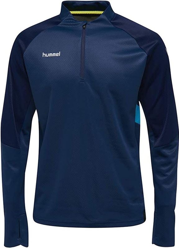 Men's sweatshirt hummel tech move half zip blue2, xl