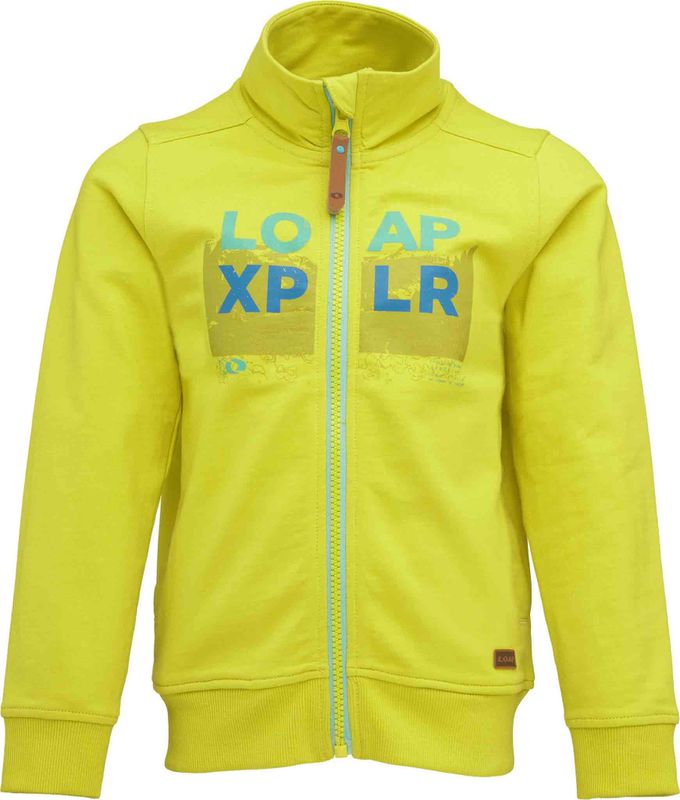 Sweatshirt voor kinderen loap dorot geel geel 146-152