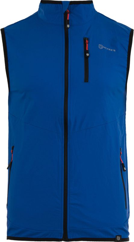 Mckees callangate royal blue m merinowol herenvest