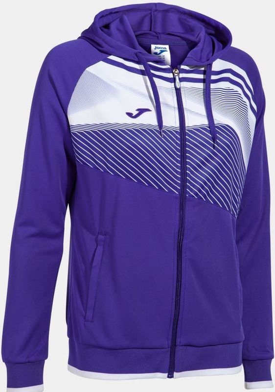 Sweatshirt - Rits - Geribde Zoom - 100% Polyester - Sublimatieprint