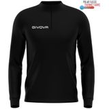 Sports sweatshirt givova maglia tecnica black, 2xl