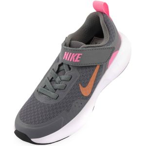 Nike jr wearallday ps smoke grey/metallic copper kids shoes, 33.5