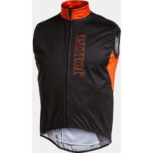Fietsenvest joma vest zwart-oranje oranje l