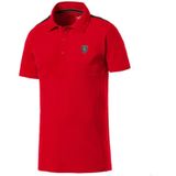 Ferrari - SF LS Polo - Rood - Sportshirt