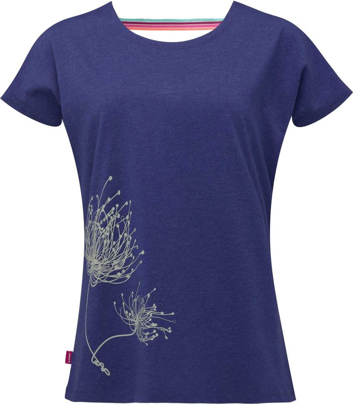 Dames t-shirt loaf aumara blauw blauw l