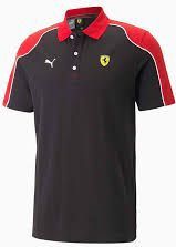 Ferrari - Race Polo - Zwart - Junior