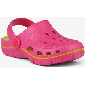 Kinderklompen coqui jumper lt. fuchsia/citrus 28/29