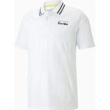 Puma Pl Korte Mouw Poloshirt Wit Man