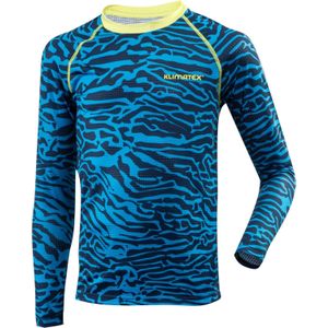 Boys Functional T-shirt Klimatex Scota Blue 110