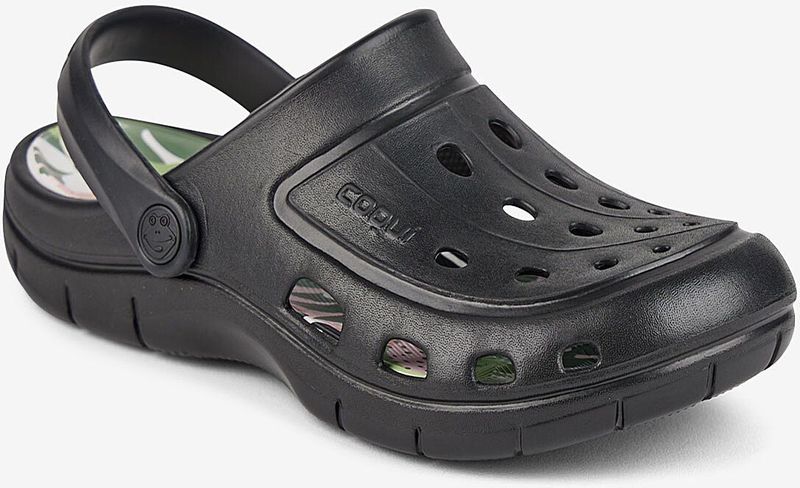 Damesklompen coqui jumper zwart modern tropisch 36