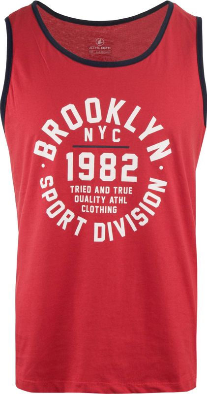 Heren - ATHL DPT Keplero - Tanktop - Rood