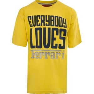 Children's t-shirt ferrarari jr everybody loves yellow, 5y