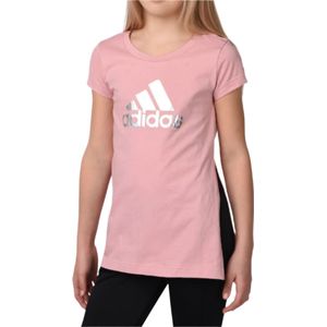 Adidas T-shirt voor kinderen met metallic print