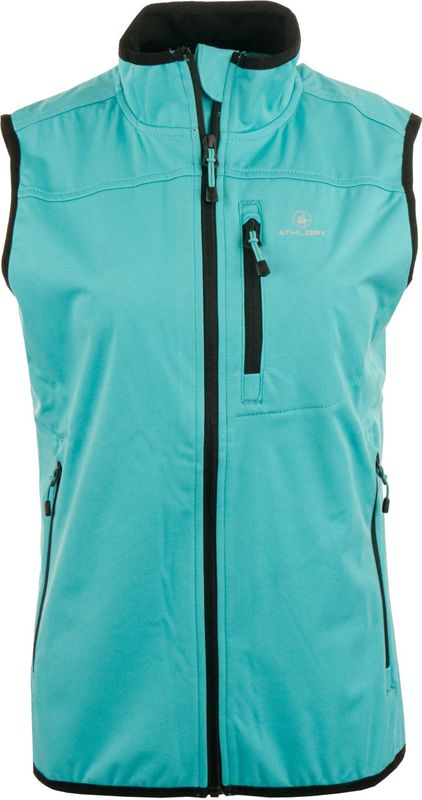 Damesvest athl. dpt vania turquoise, s
