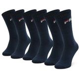 Fila sokken crew tennis 6-pack unisex marineblauw 35-38