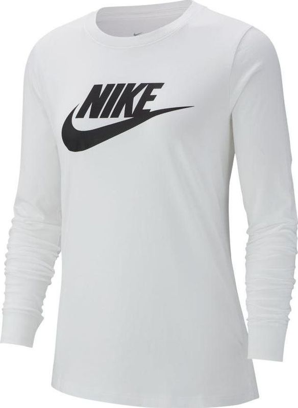 Dames t-shirt nike essentiële icon futura white, s