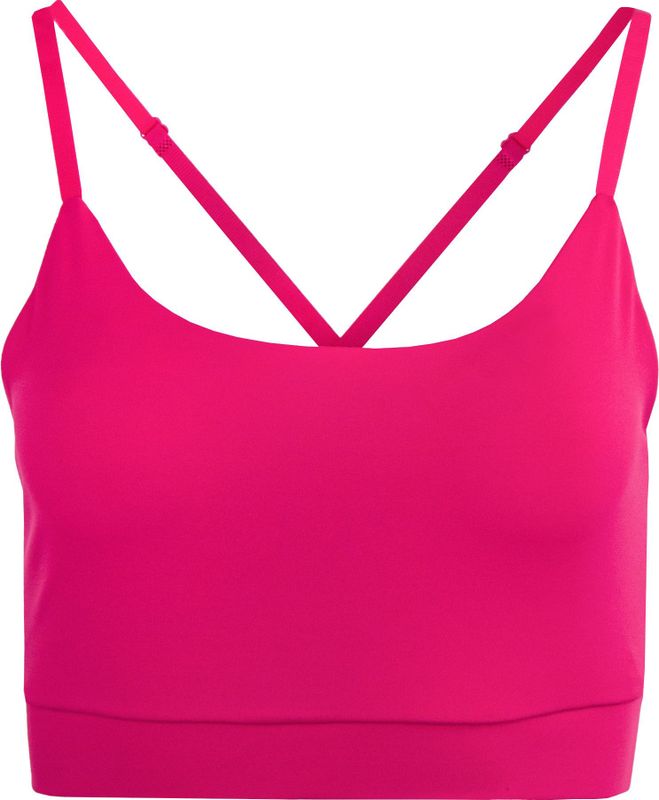 Dames yoga top fuchsia - ademend & flexibel design