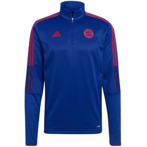 Adidas Fc Bayern Munich 21/22 Sweatshirt Met Halve Rits