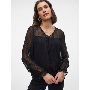 Vero Moda Leah Lace Blouse Met Lange Mouwen