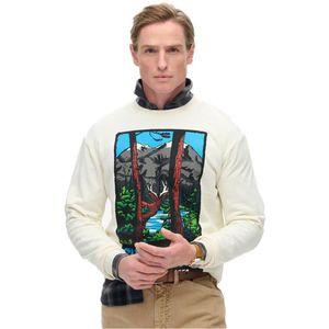 Superdry Travel Postcard Graphic Sweatshirt